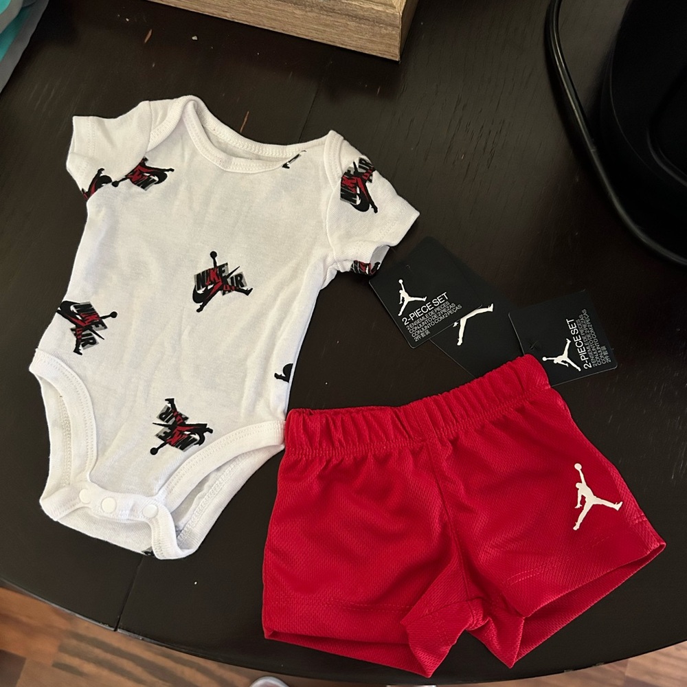 Jordan Baby Onesie Set